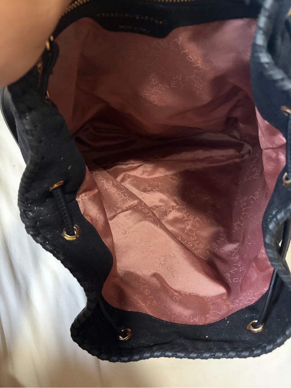 Stella McCartney Falabella Backpack in Gold Hardware - Like New - Picture 11 of 15
